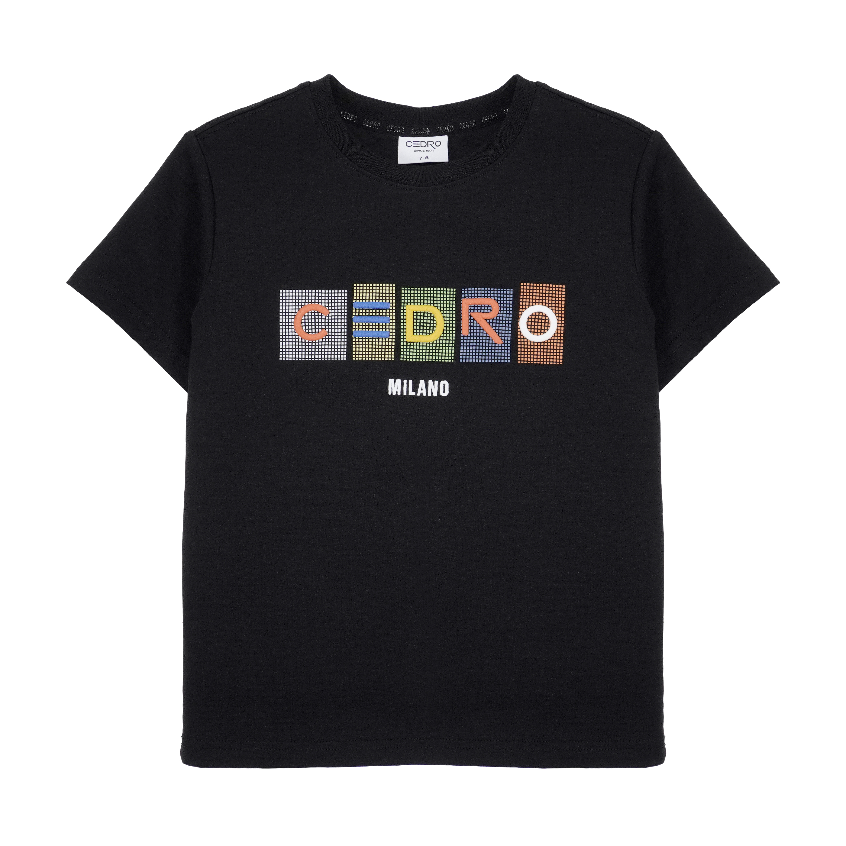 CEDRO-Boy'S Cotton Rich Casual Short Sleeve Lightweight Crew Neck T-Shirt