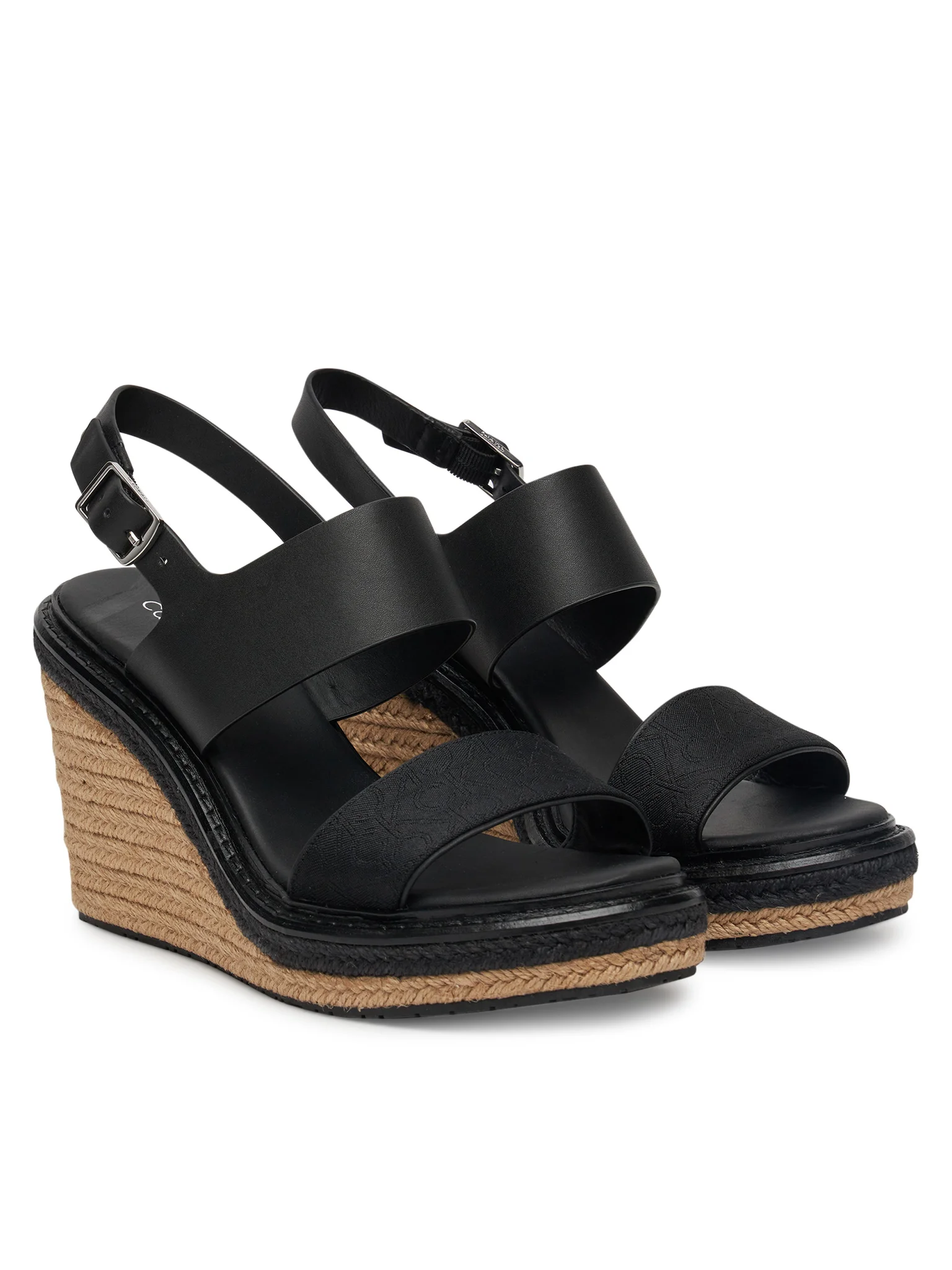 CALVIN KLEIN-WEDGE SANDAL 70-JACQ