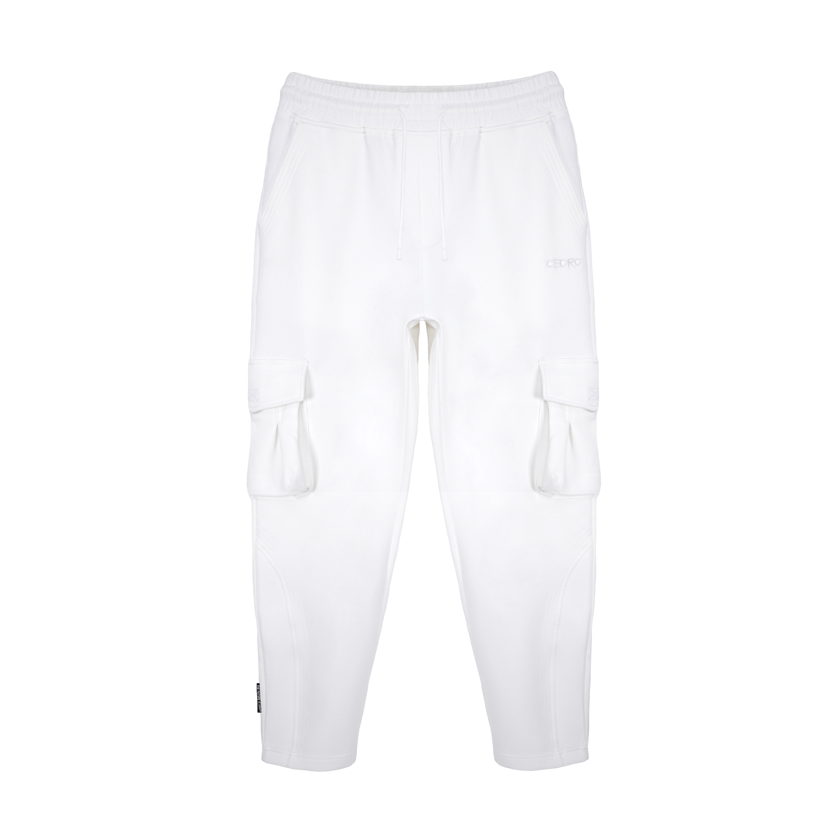 CEDRO-Mens'S Casual Regular Fit Essential Utility Cargo Fleece Pant