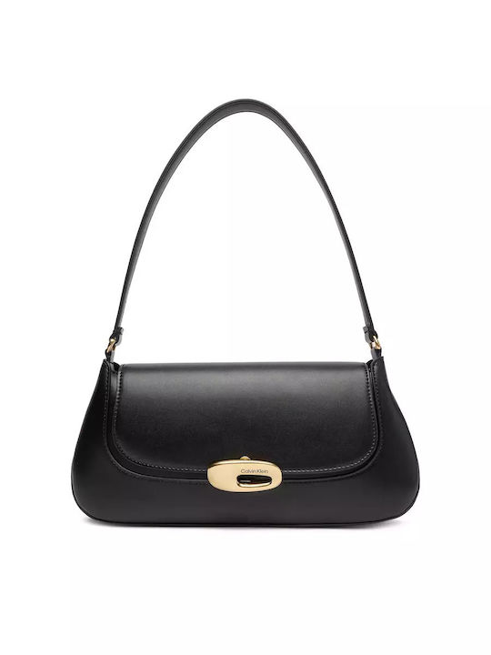 ENGRAVED FLAP SHOULDER BAG
