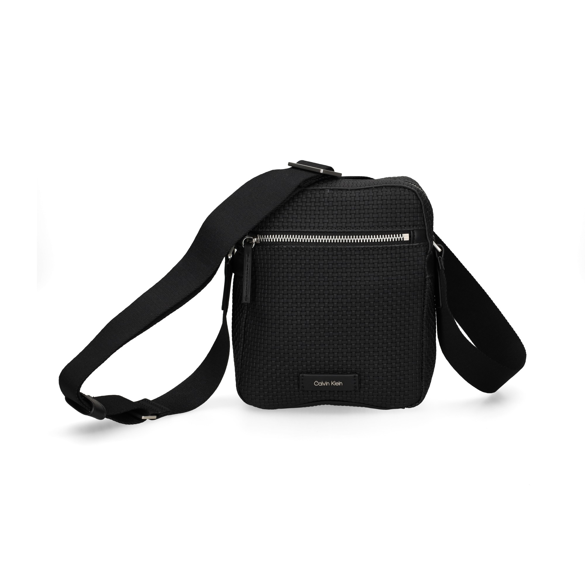 EMBOSSED WOVEN REPORTER BAG
