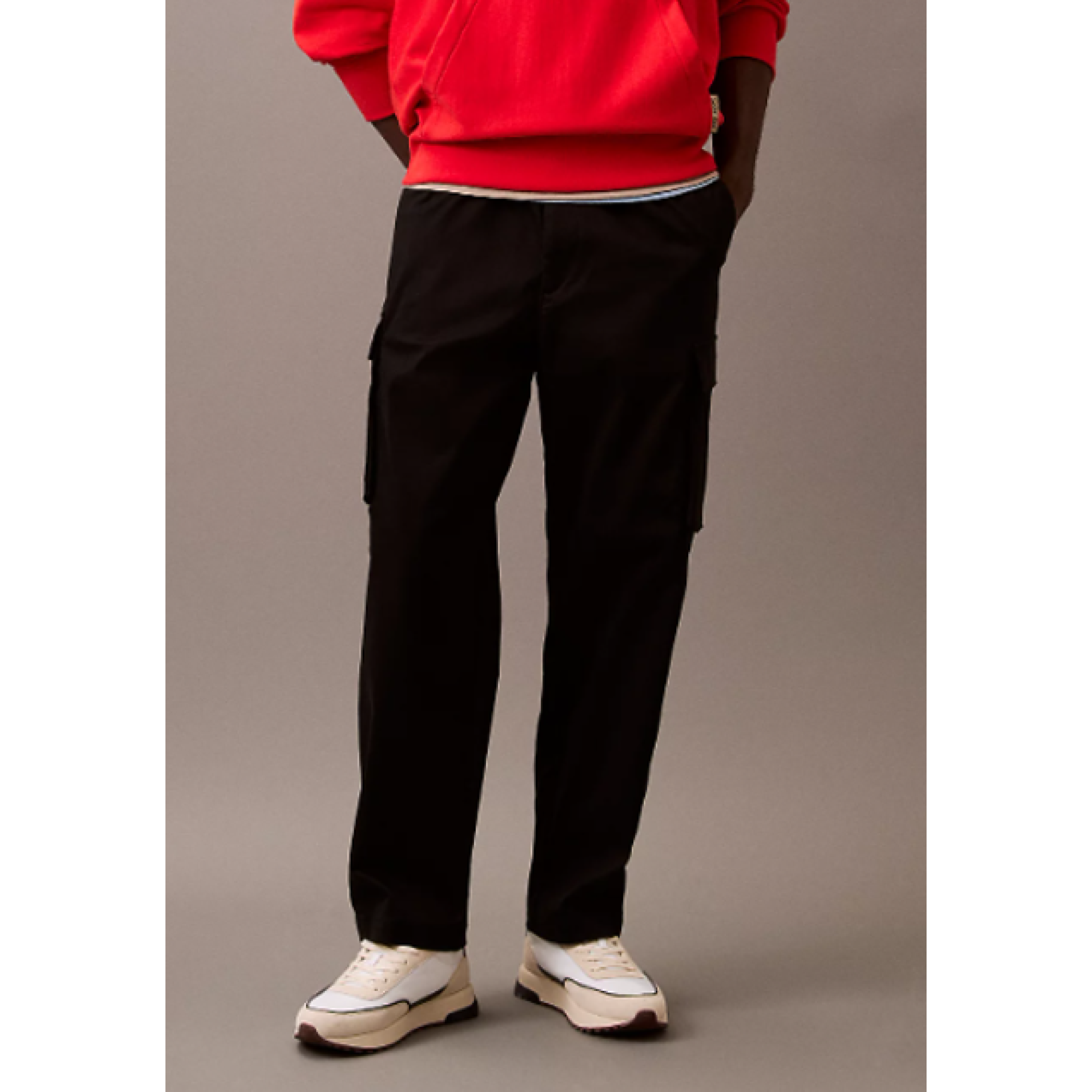 CALVIN KLEIN-CO PULL ON STRAIGHT CARGO PANT