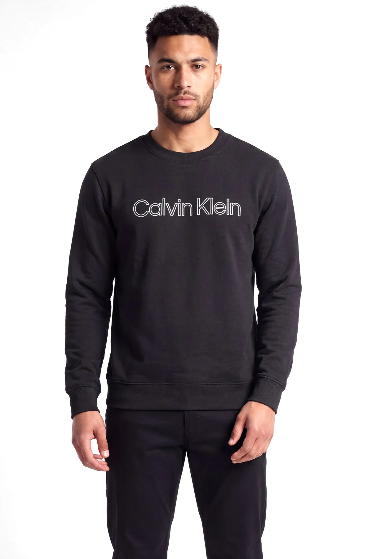 CLASSIC TERRY GRAPHIC CREWNECK SWEATSHIRT