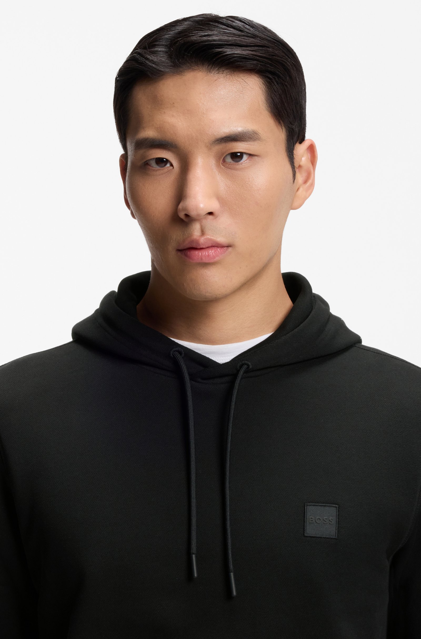 HUGO BOSS-LONG SLEEVES REGULAR FIT SWEATSHIRT