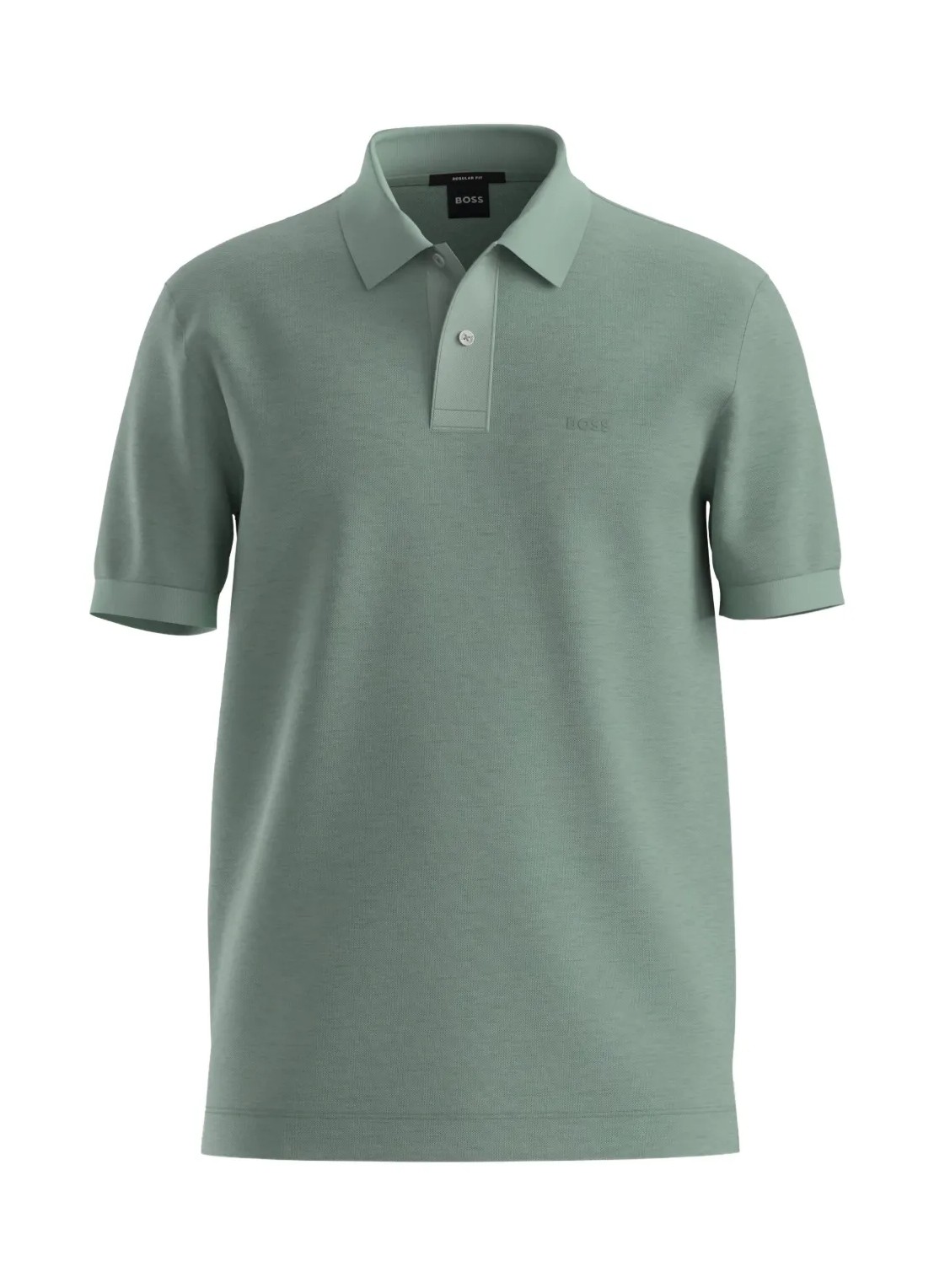 BOSS POLO SHIRT IN COTTON PIQU? WITH EMBROIDERED LOGO