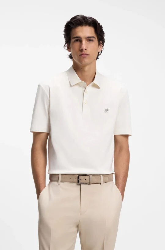 PARRIS MONOGRAM POLO SHIRT