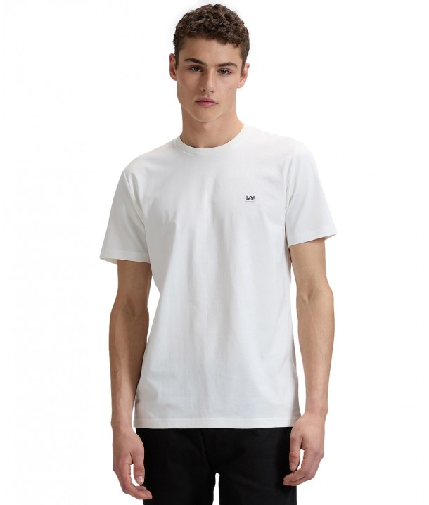 SS PATCH LOGO TEE WHITE