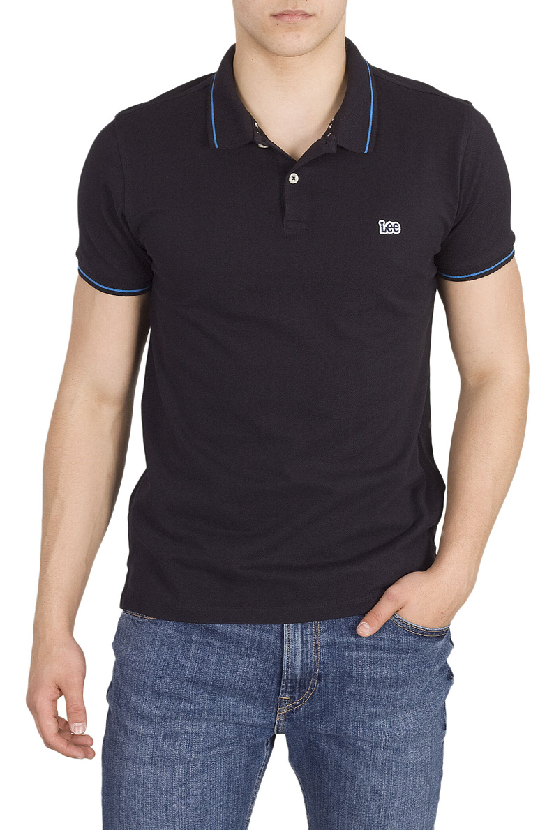 PIQUE POLO BLACK