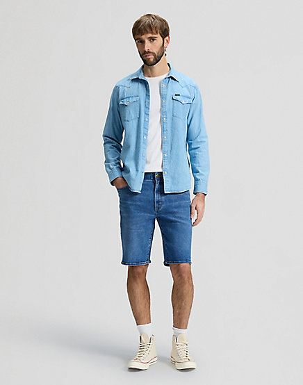XM 5 POCKET SHORT BELIEVE BLUE