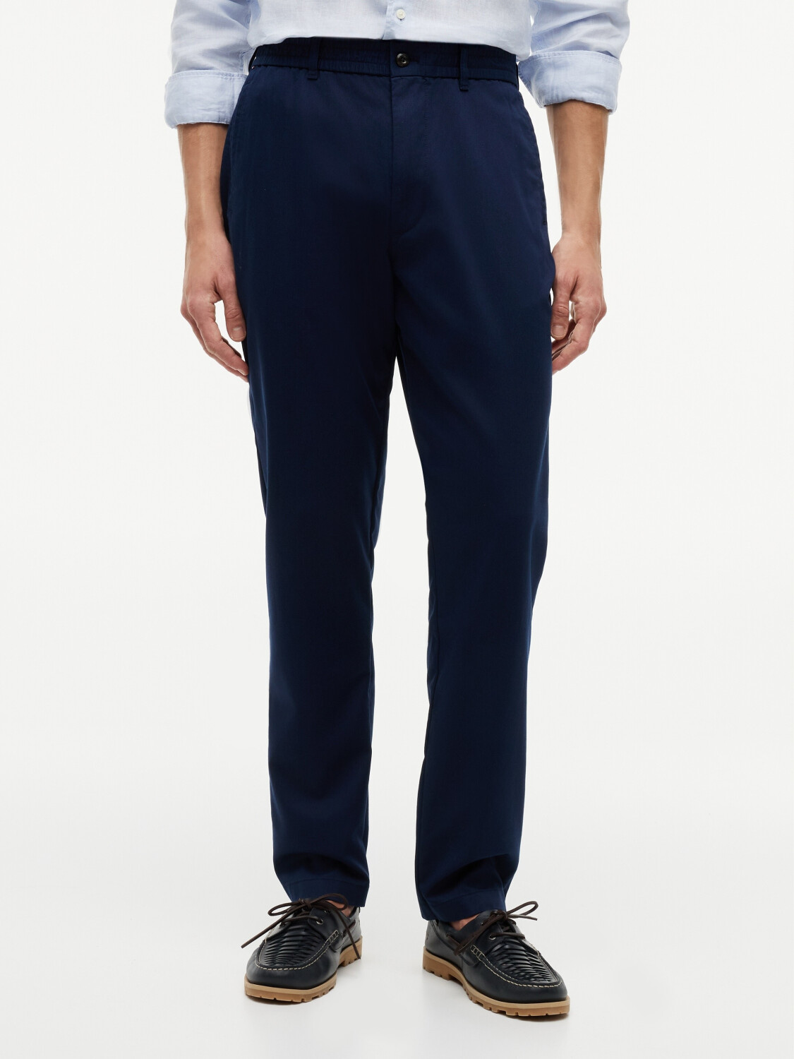 DOVER 3/4 ELASTICATED TENCEL CHINO