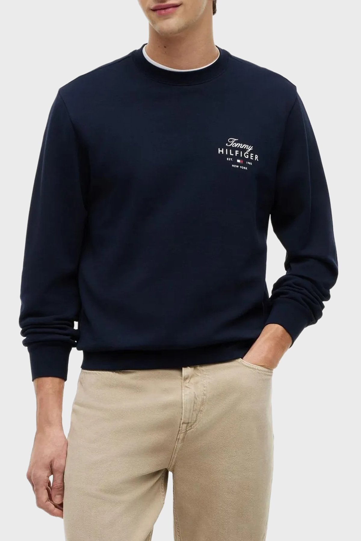 SCRIPT STACK SWEATSHIRT