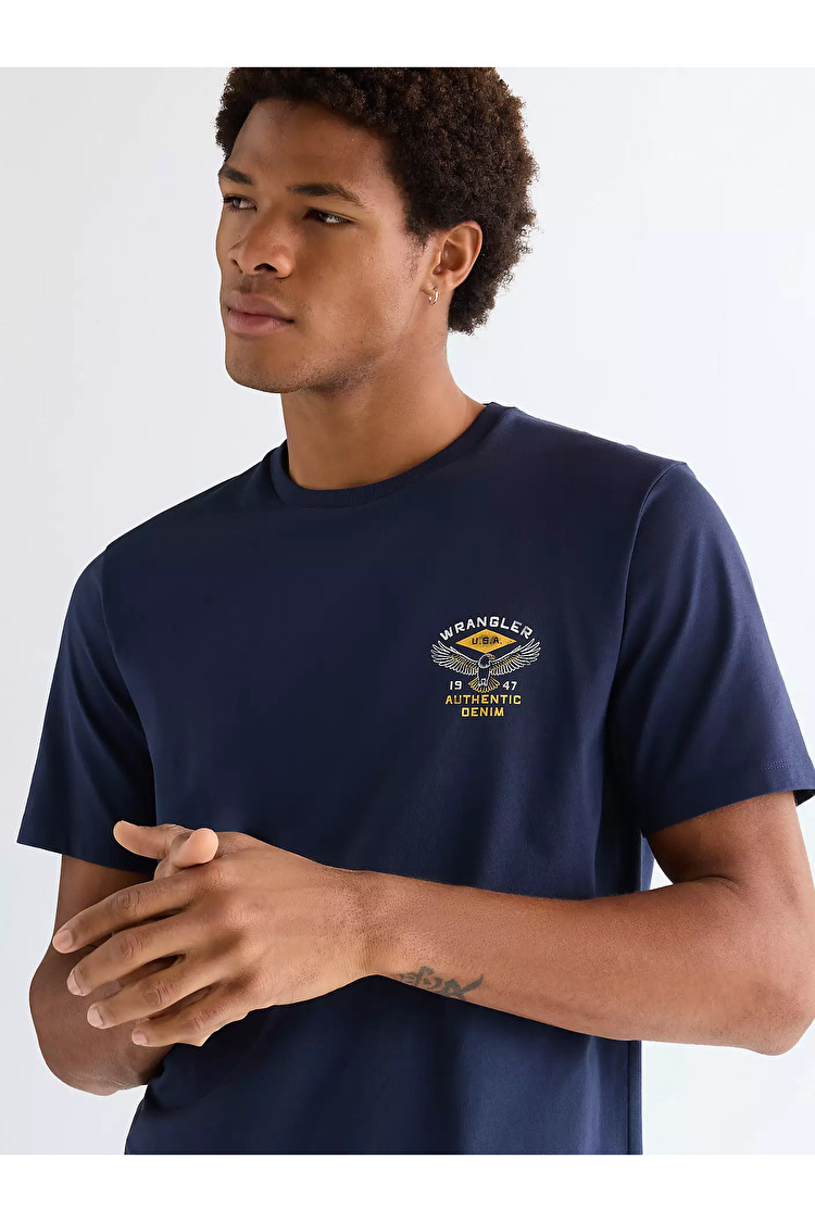SMALL AMERICANA TEE NAVY