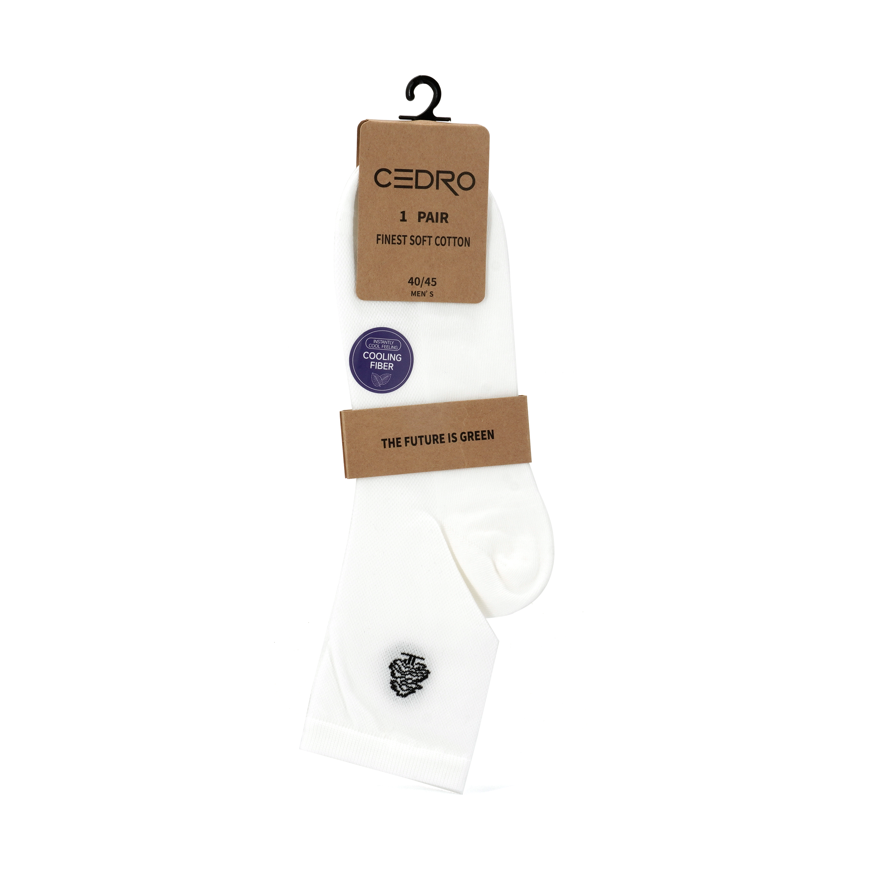 CEDRO MEN'S COOLING AND MOISTURE WICKING SOCKS