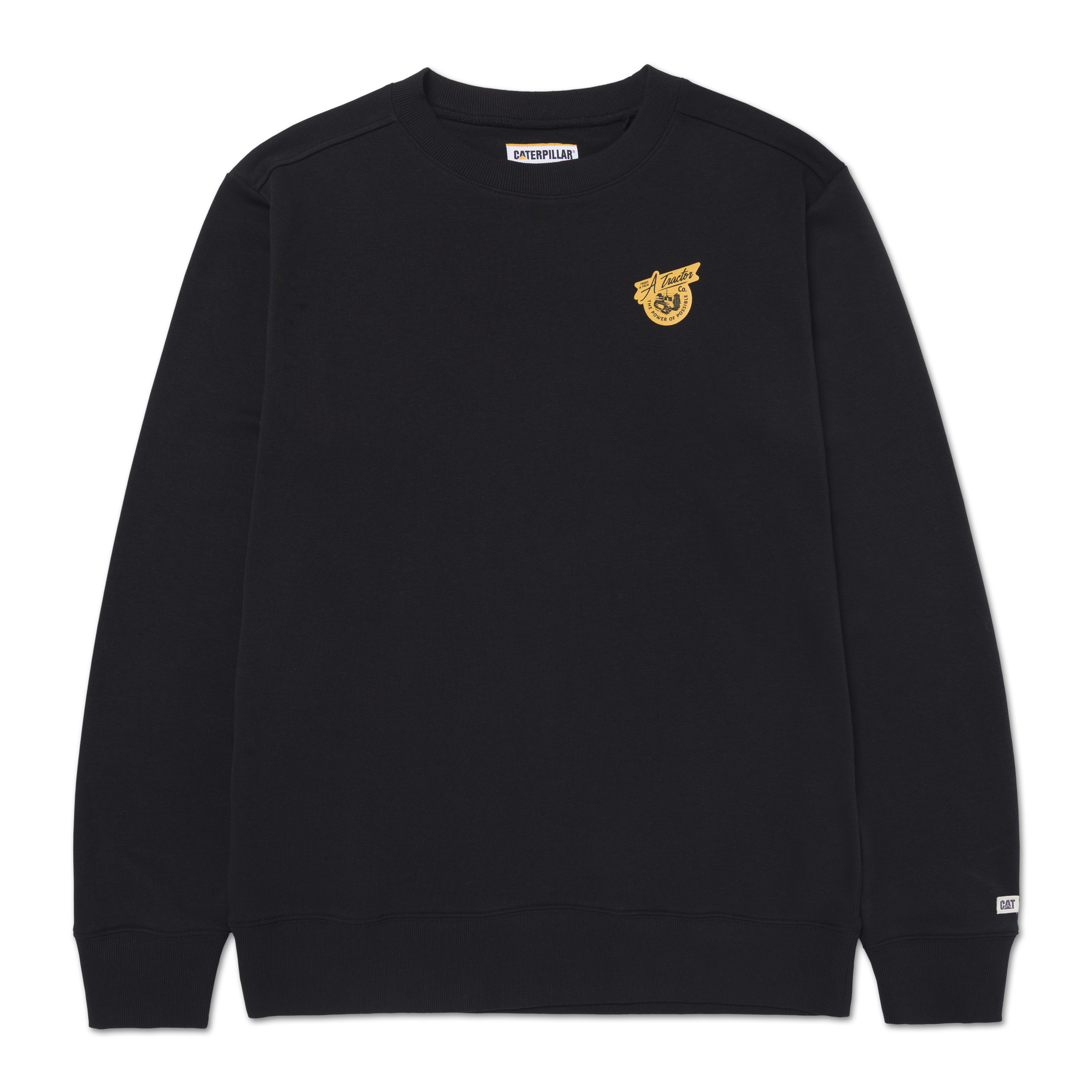 CAT-Graphic French Terry Crewn For Men