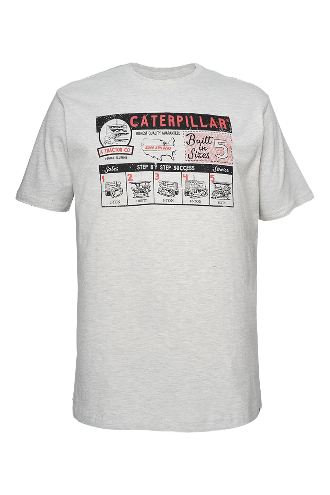 Cat-We Built The Streets Grap T-Shirt For Men