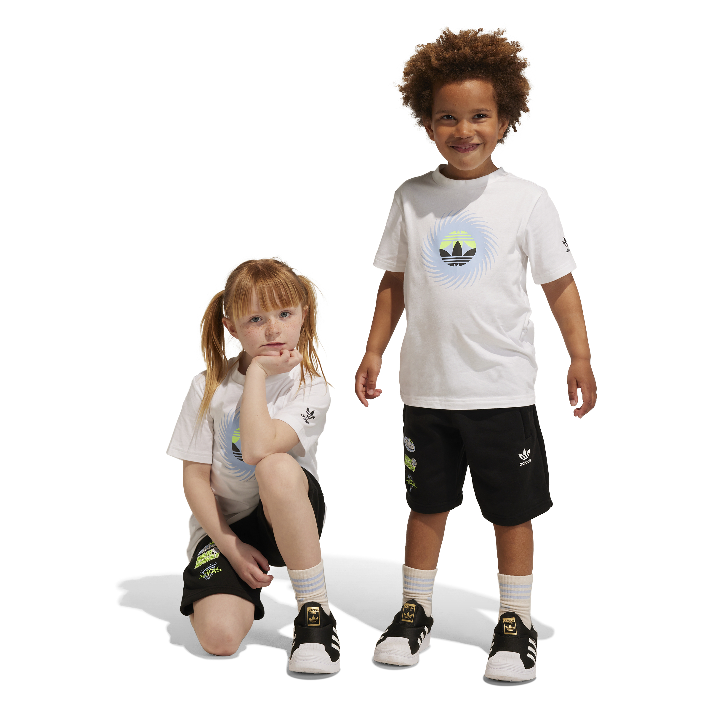 Adidas-Short Tee Set For Kids