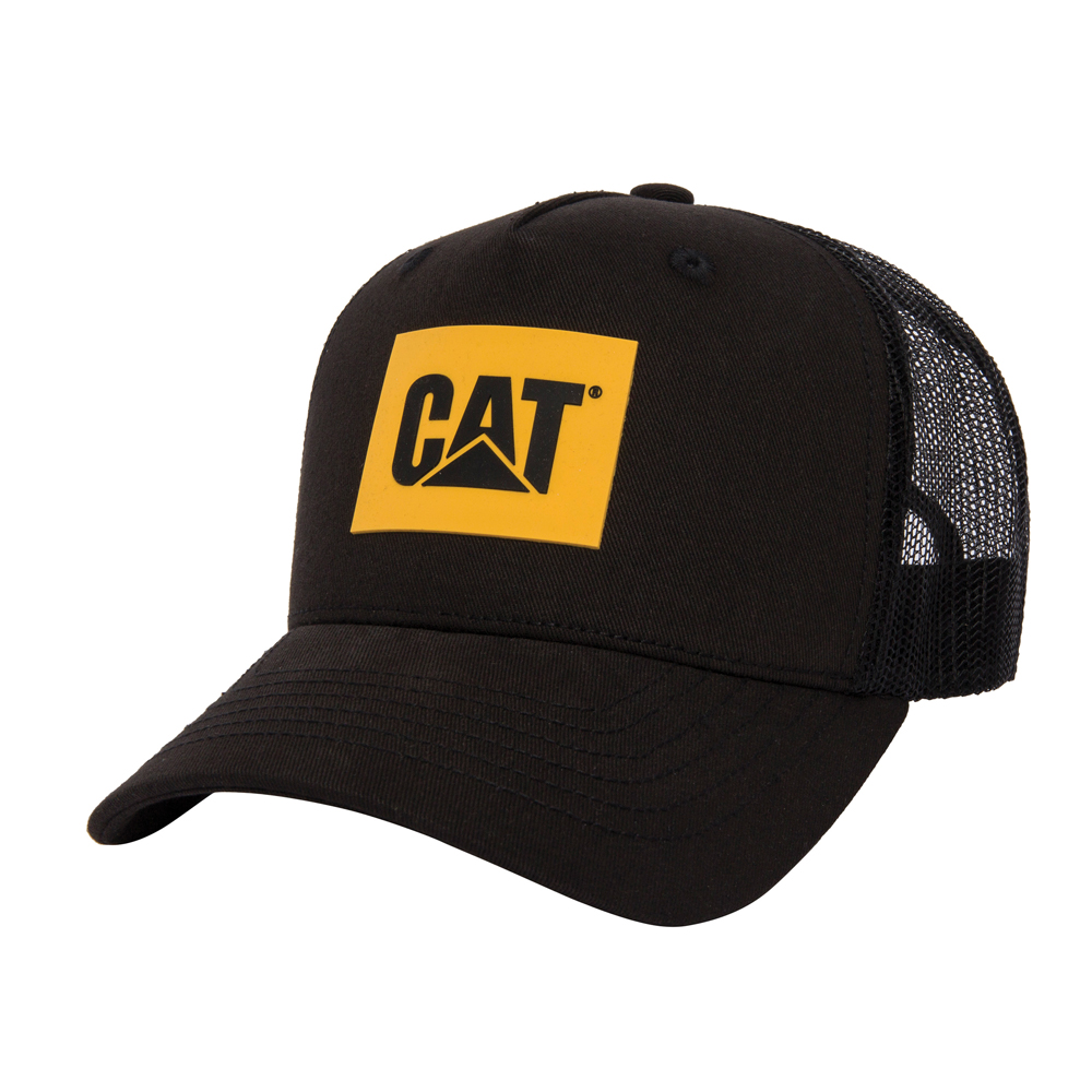 Cat-Cat Logo 5-Panel Trucker For Men