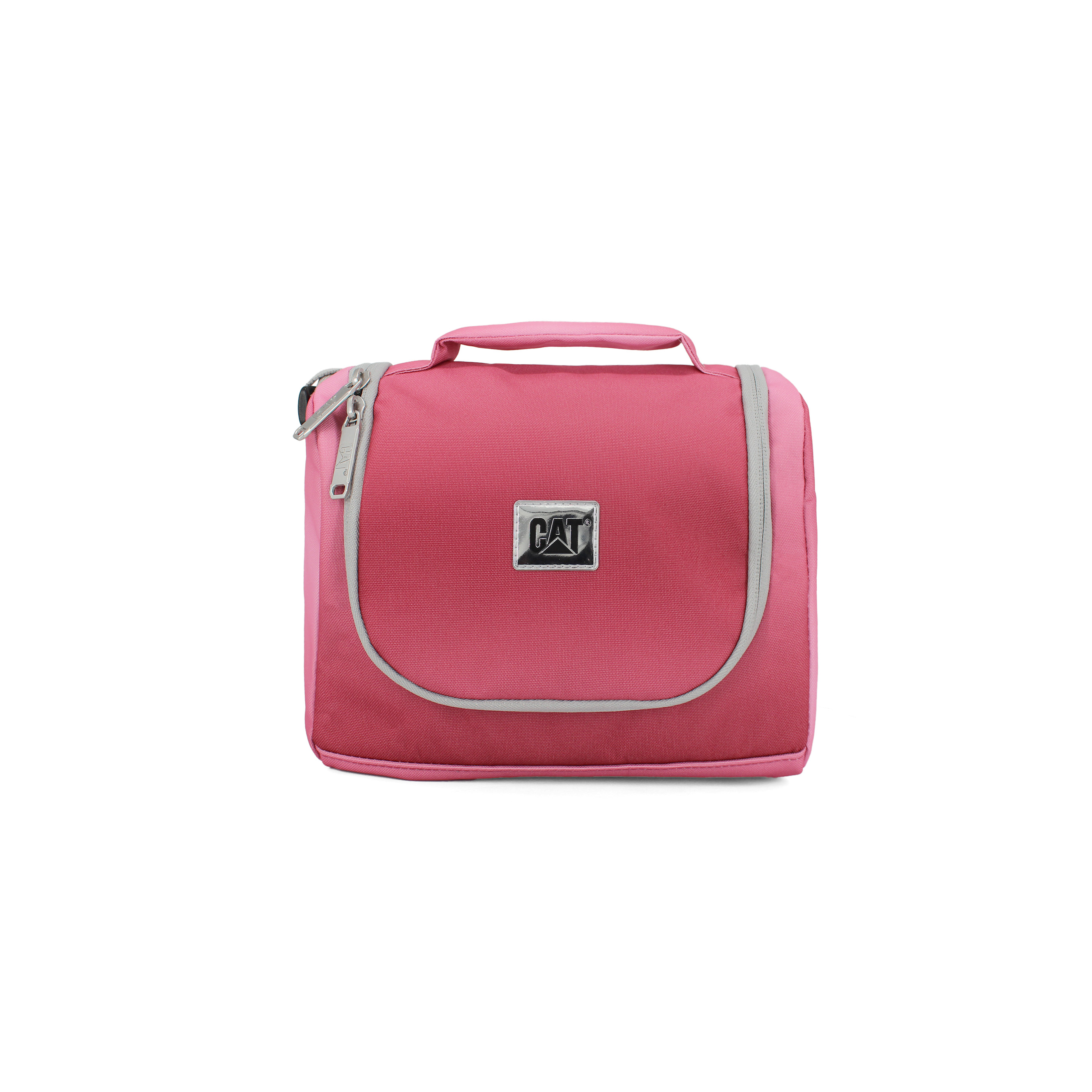 CAT- Lunch Bag,Lunch Box,5L,Gradient Pink/Grey Color,100% Polyester