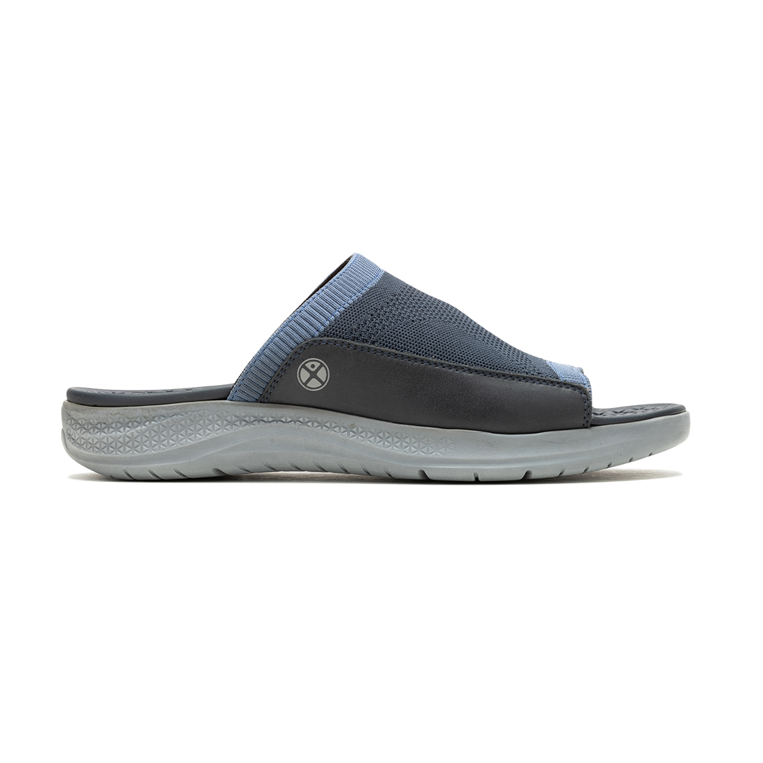 Hush Puppies- Activate Knit Slide Navy Blue For Men