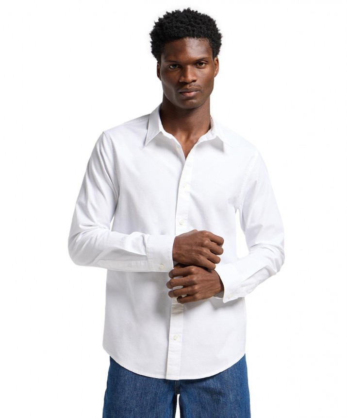 Lee Patch Shirt Bright White