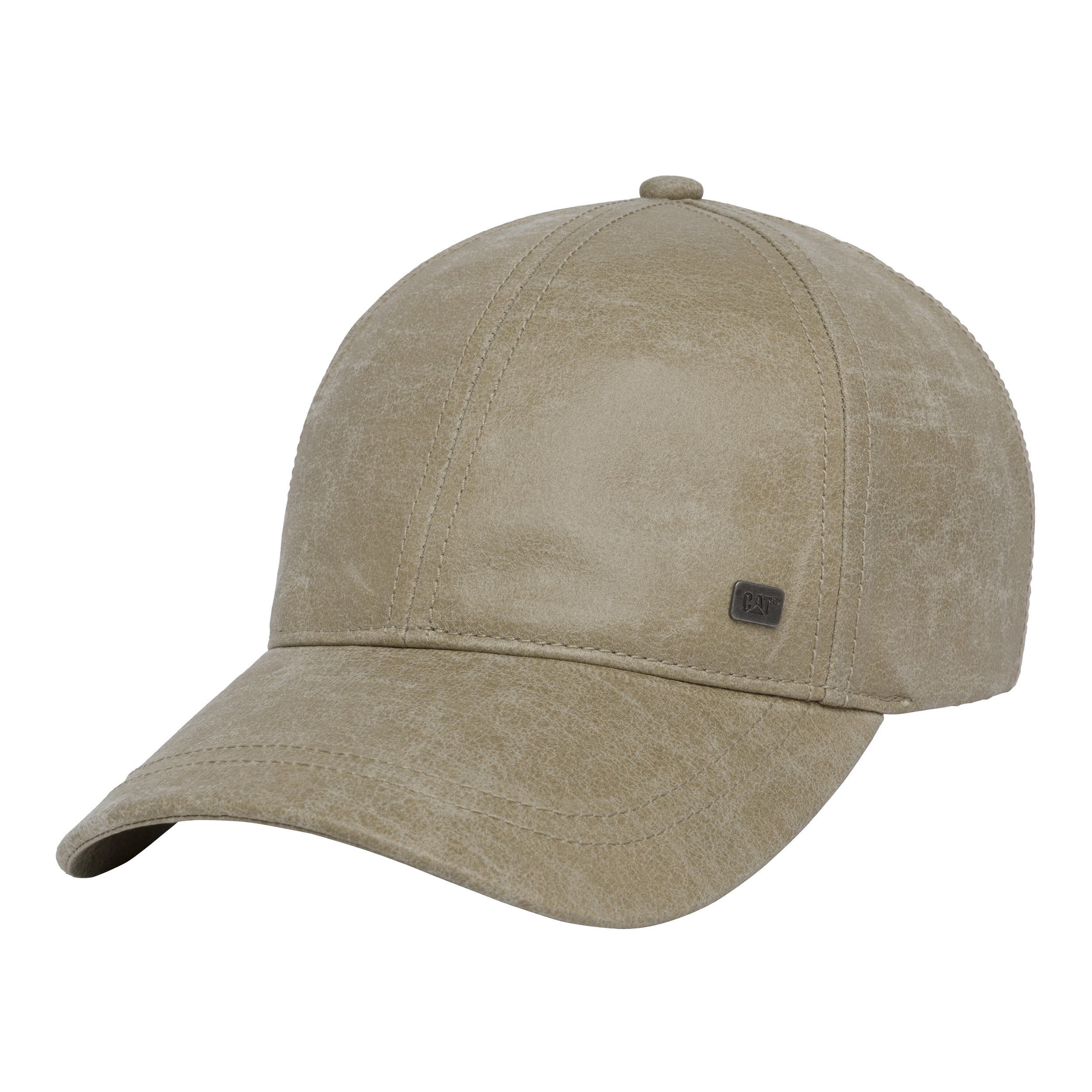 Caterpillar Men'S-Faux Leather Cap Multi Color