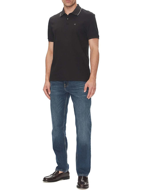 Calvin Klein-Ss Refined Pique Tipped Classic