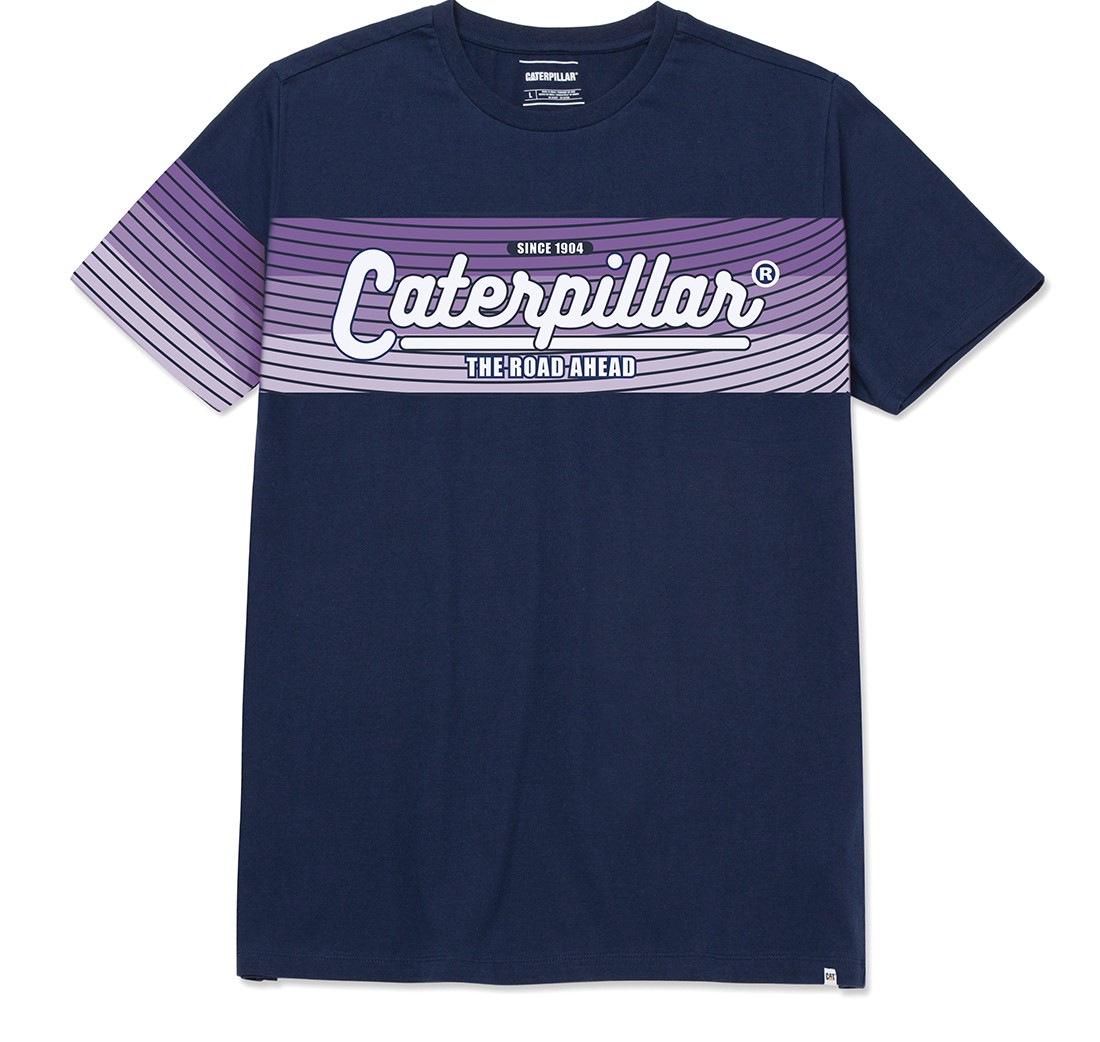 Cat-The Road Ahead Graphic T-Shirt For Men