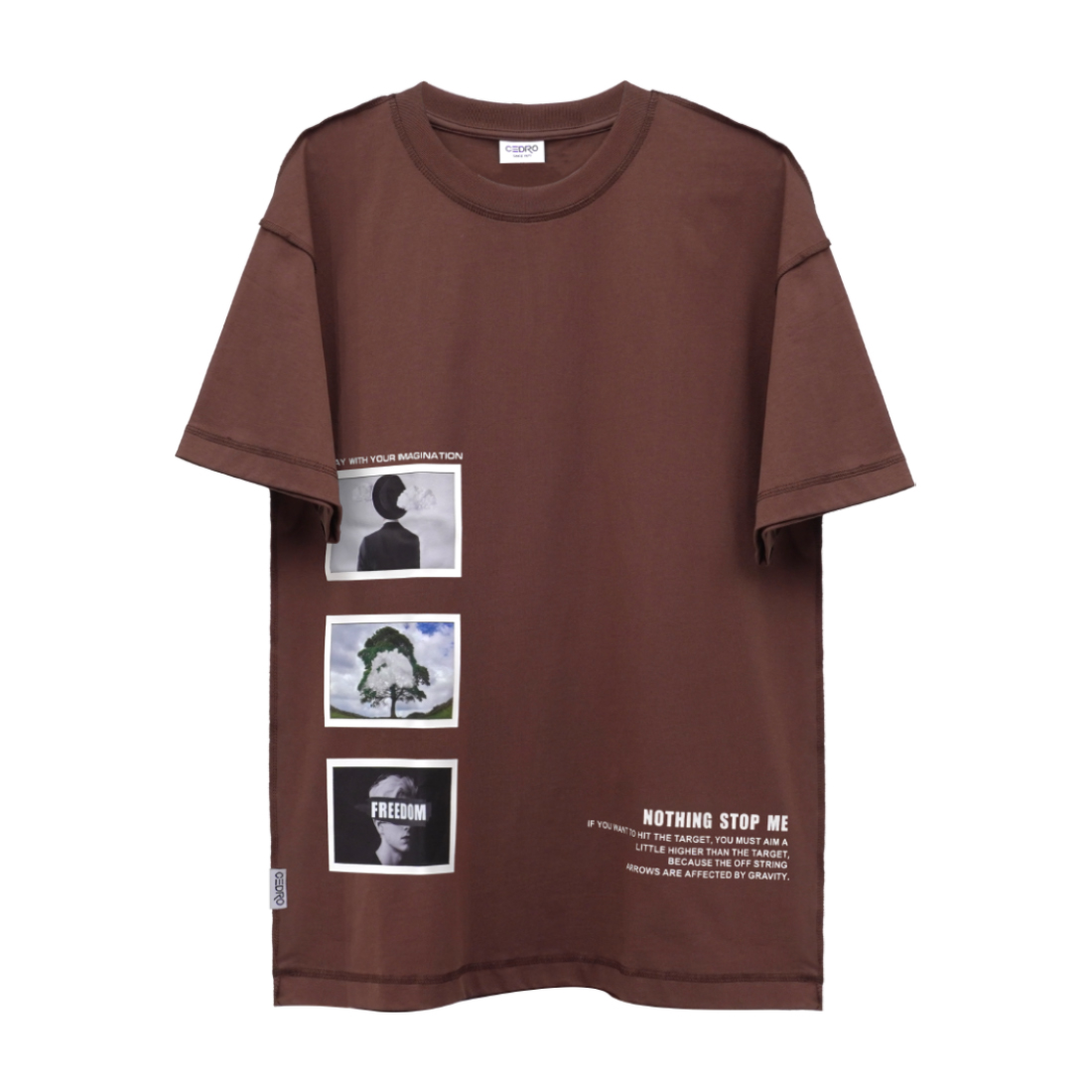 Cedro- Oversize Graphic Tee For Men