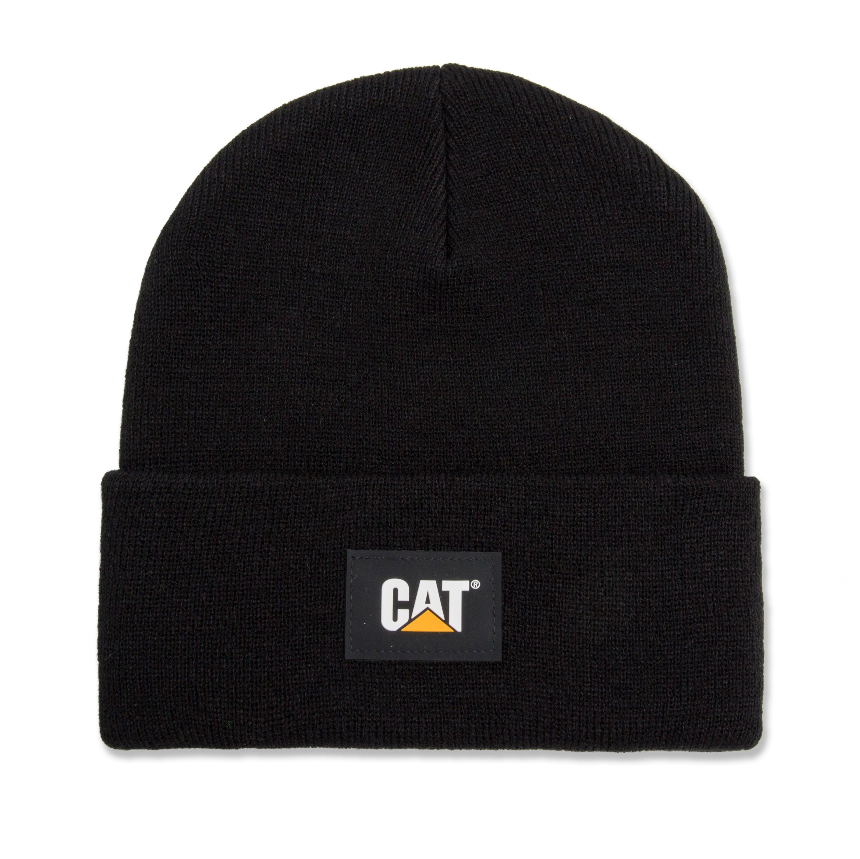 Cat- Label Cuff Beanie Black For Men