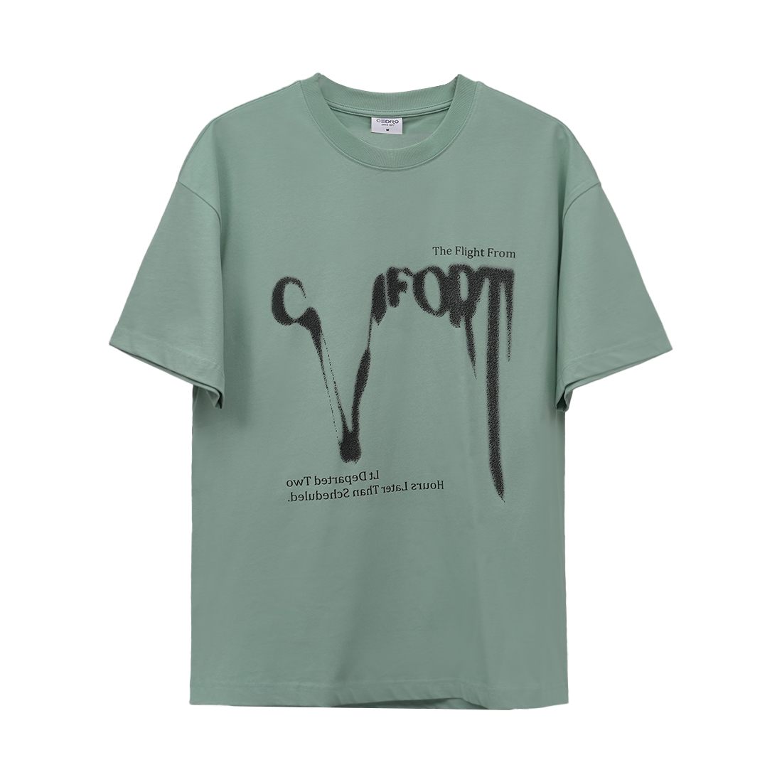 Cedro- Oversize Graphic Cotton Tee For Men