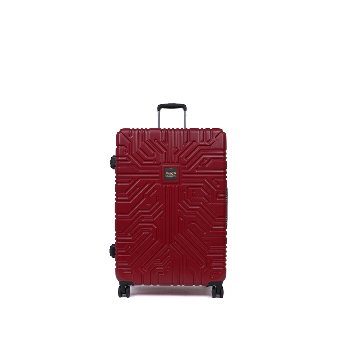 CEDRO LUGGAGE - ABS+PC WEIGHT SCALE, Polycarbonate (PC)+(ABS), PREMIUM QUALITY , VOLUME: 24", HARD SHELL , Spinner Wheel,Medium size