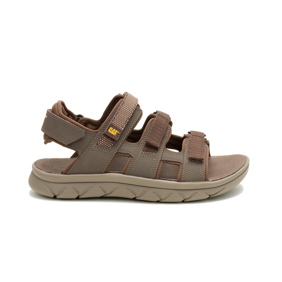 CAT-CADENT Soft Sandals For Mens in  Light Brown