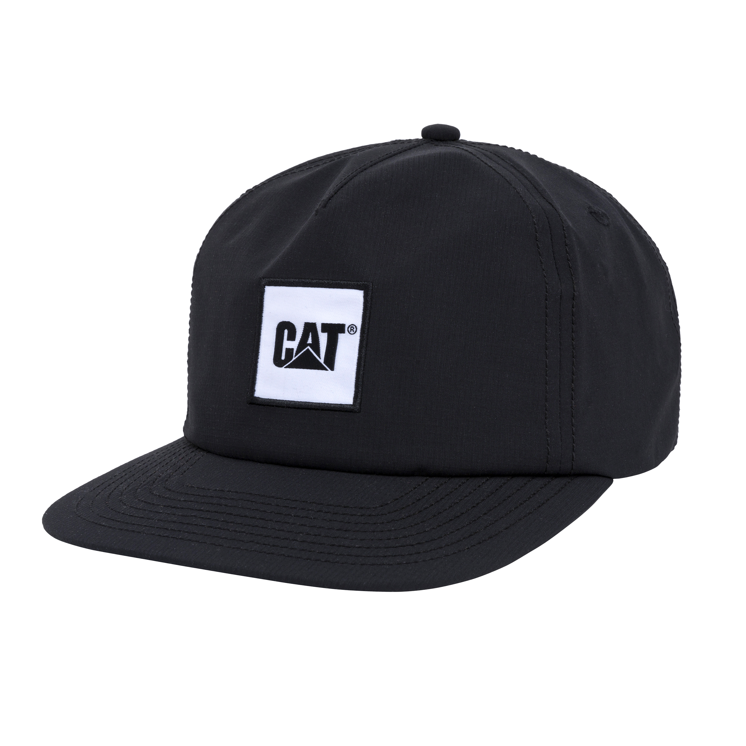 Caterpillar Men'S -Packable Travel Cap Black Color