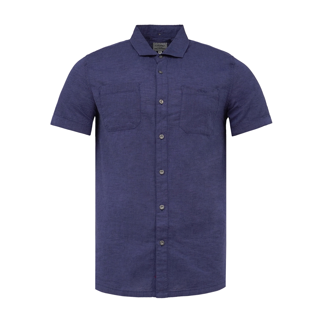Cedro- Linnen/Cotton Shirt Relaxed Fit For Men