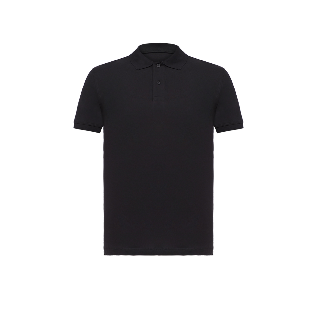 Calvin Klein polo shirt with monogram badge