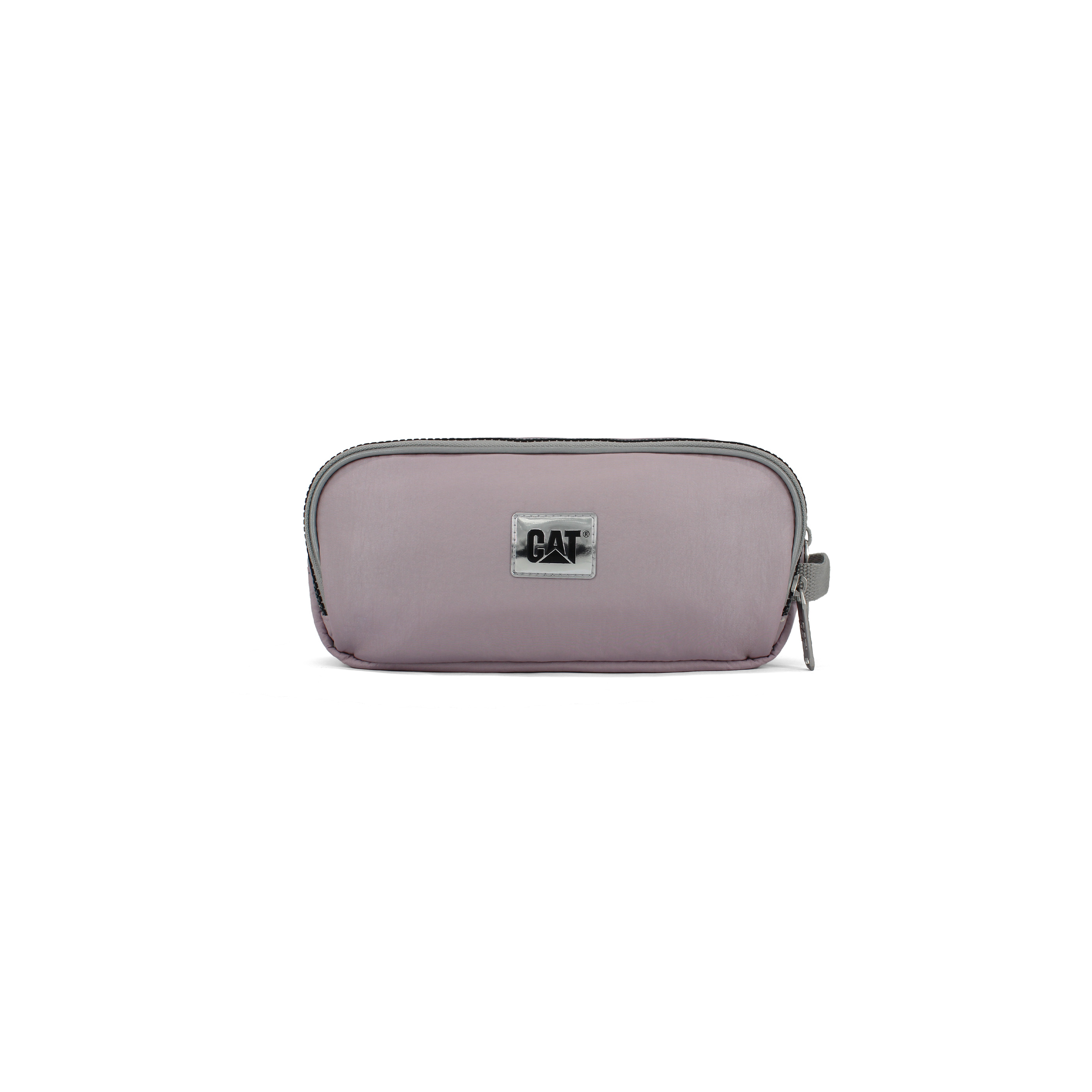 CAT- Pencil Case,Pencil Case,1.5L,Shiny Pale Lilac Color,100% Polyester