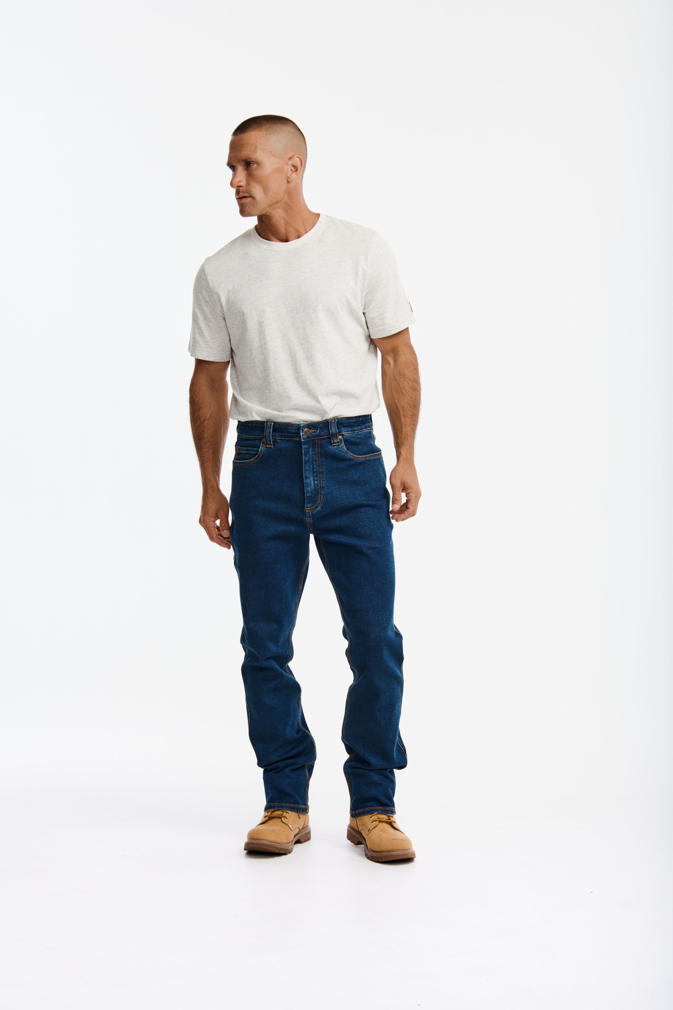 Cat-D4 Athletic Fit Jean Light Dark Colour For Men