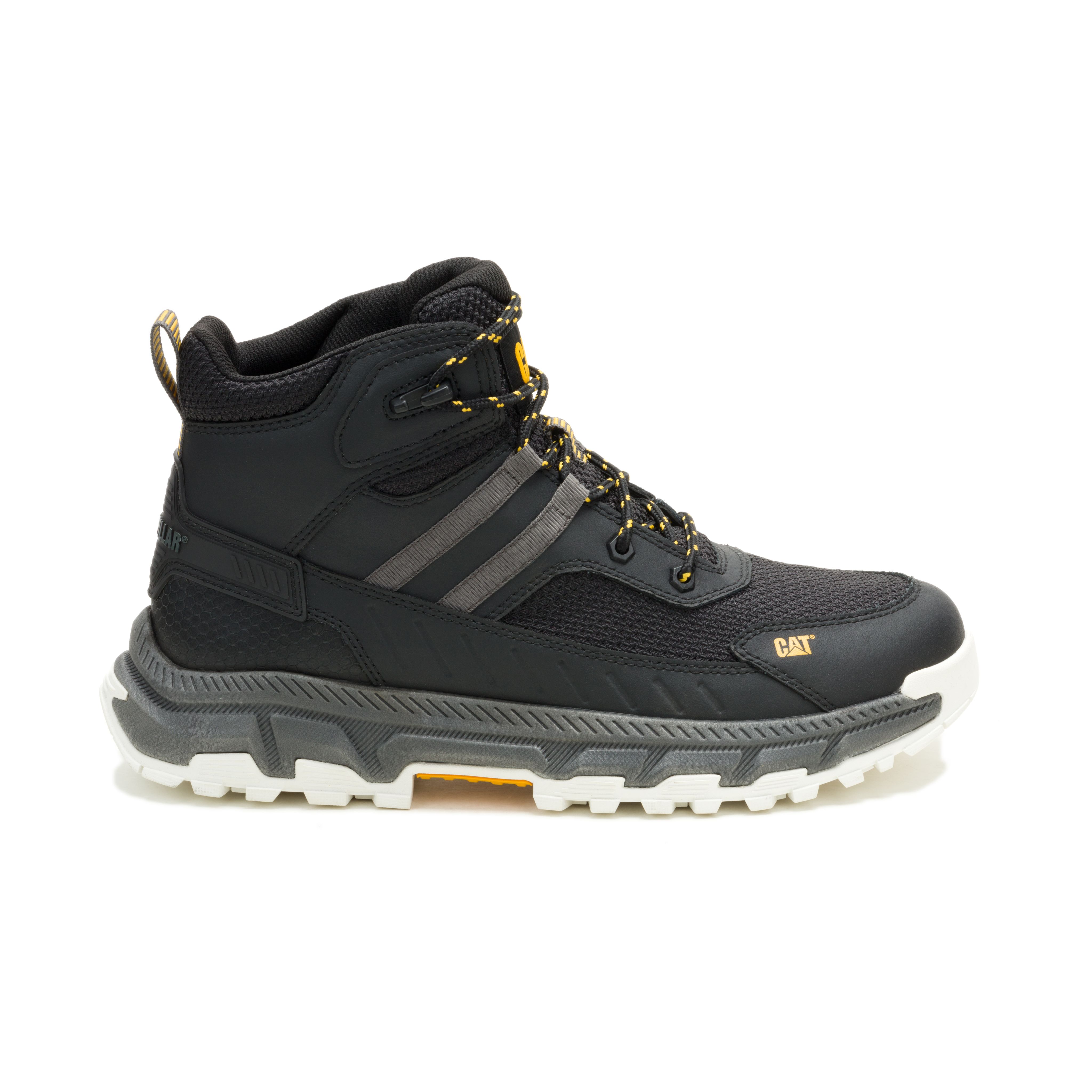 CAT-Booster Vent Men’s Lightweight Breathable Sneaker Boot – Slip‑Resistant, Non‑Metallic, Electrical Hazard Protection – Black