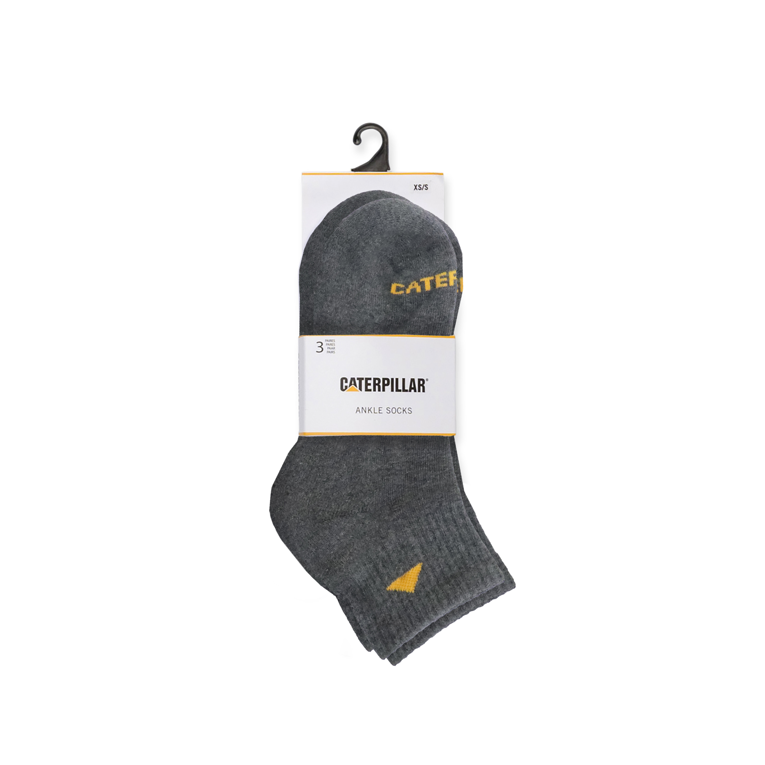 CAT-3Pairs Basics Ankle Sock For Men
