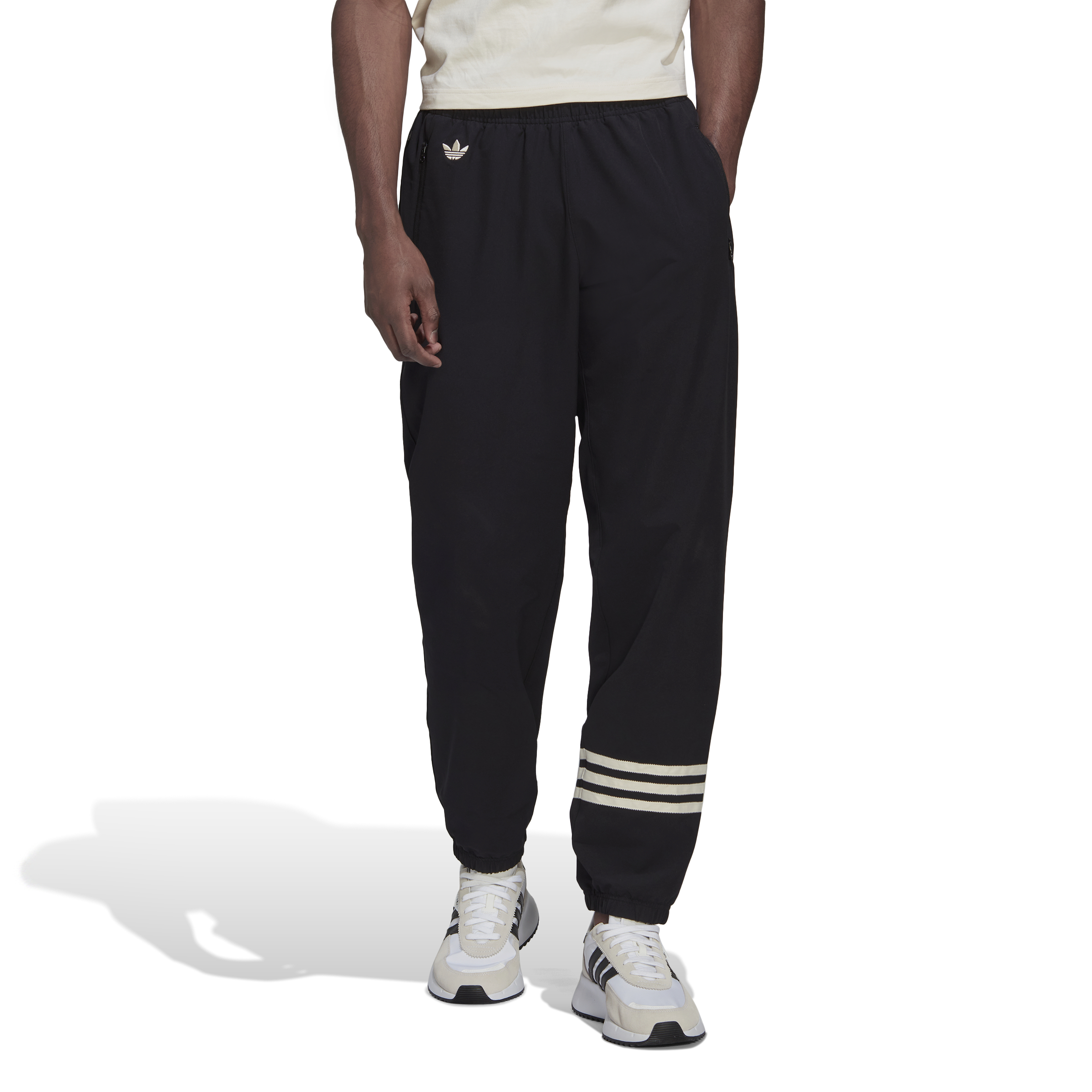 Adidas sports pants new c tp black for men