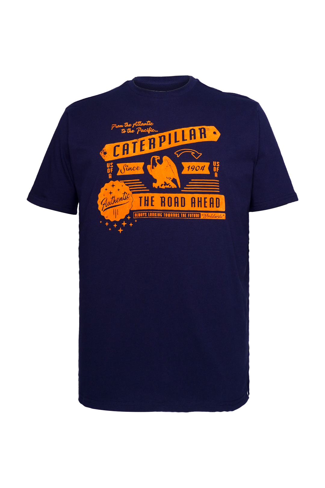 Cat-The Road Ahead Graphic T-Shirt For Men