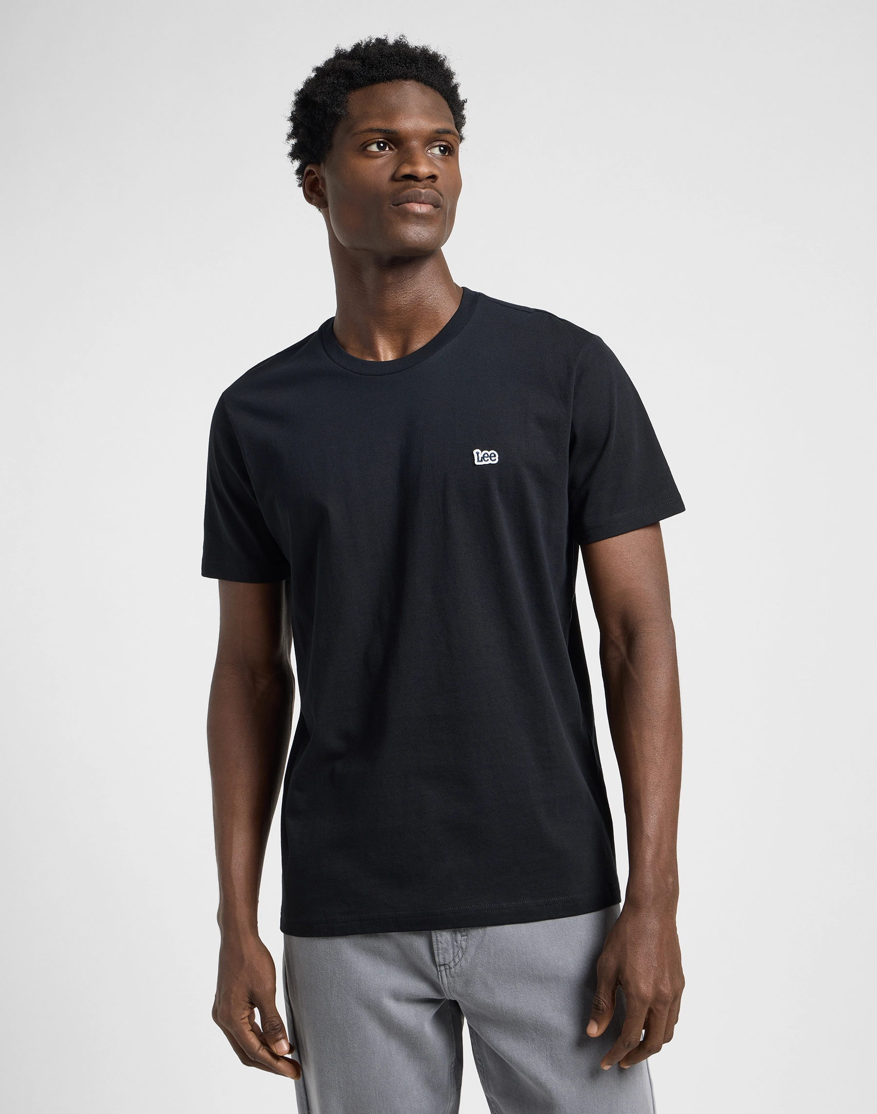 Lee Short Sleeve Patch Logo Tee
