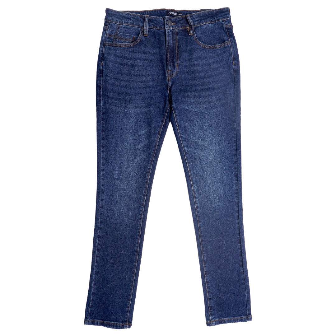 سيدرو-بنطلون جينز بقصة سليم وضيق من اسفل الركبه