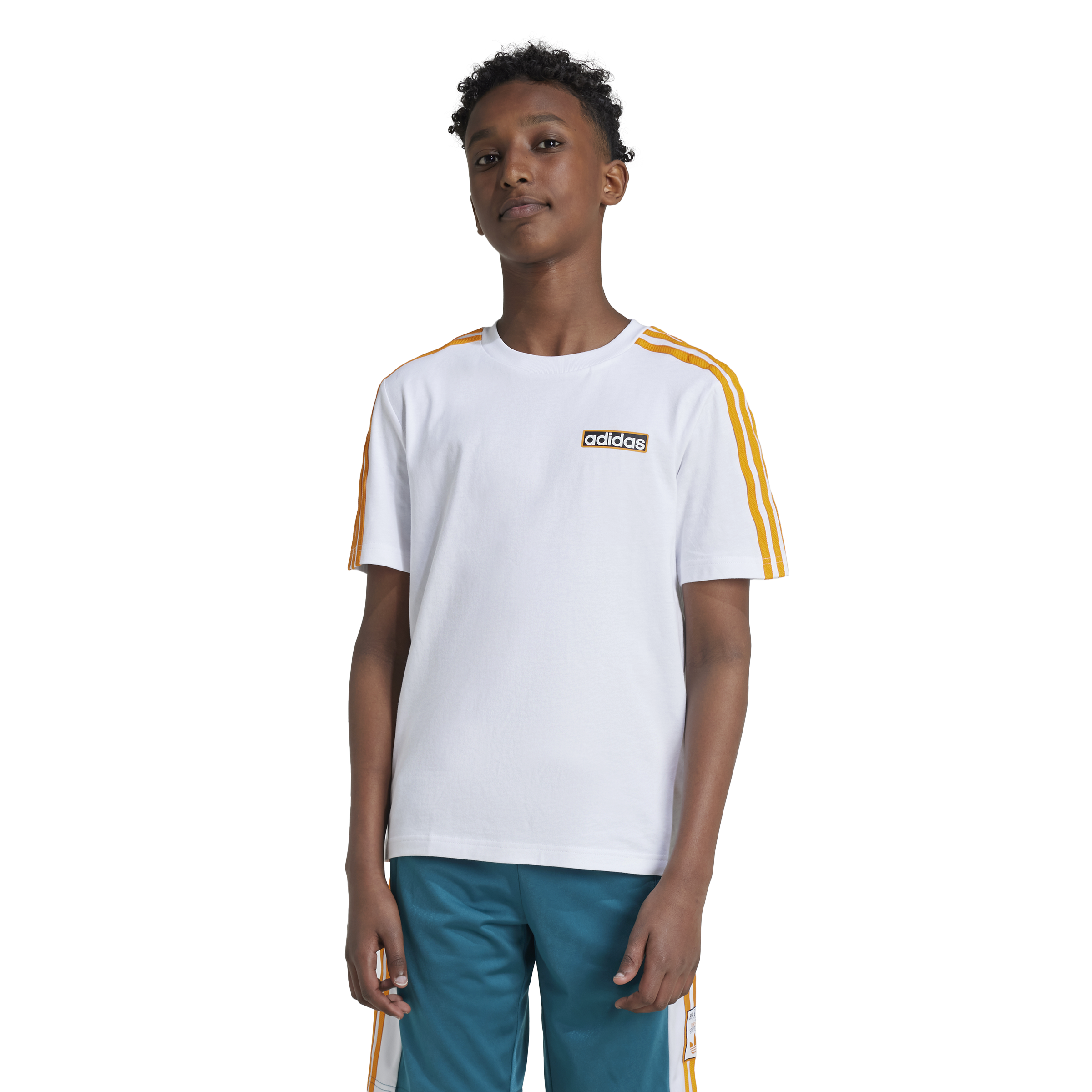 Adidas Kids' 3-Stripes Logo T-Shirt