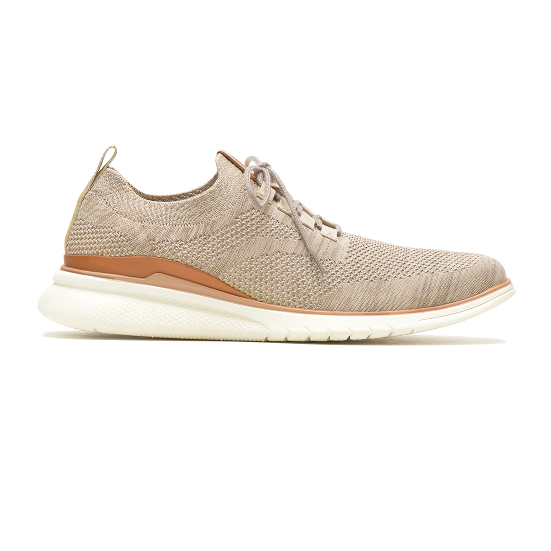 Hush puppies advanvce knit loafer shoes gray for men
