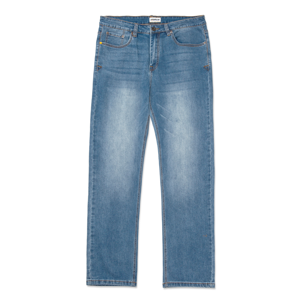Cat-Triblend Stretch Denim Straight For Men