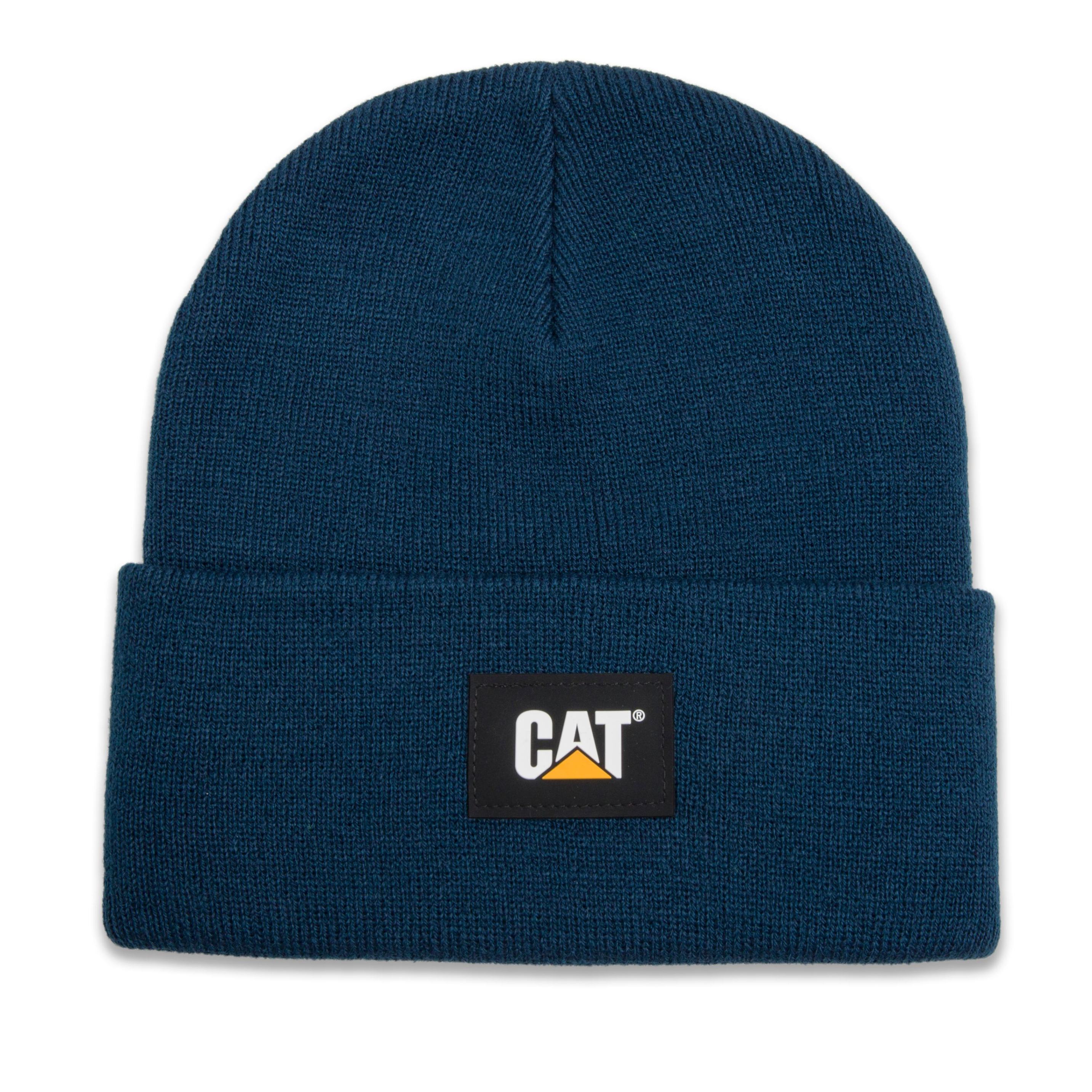Cat- Label Cuff Beanie Detroit Blue For Men
