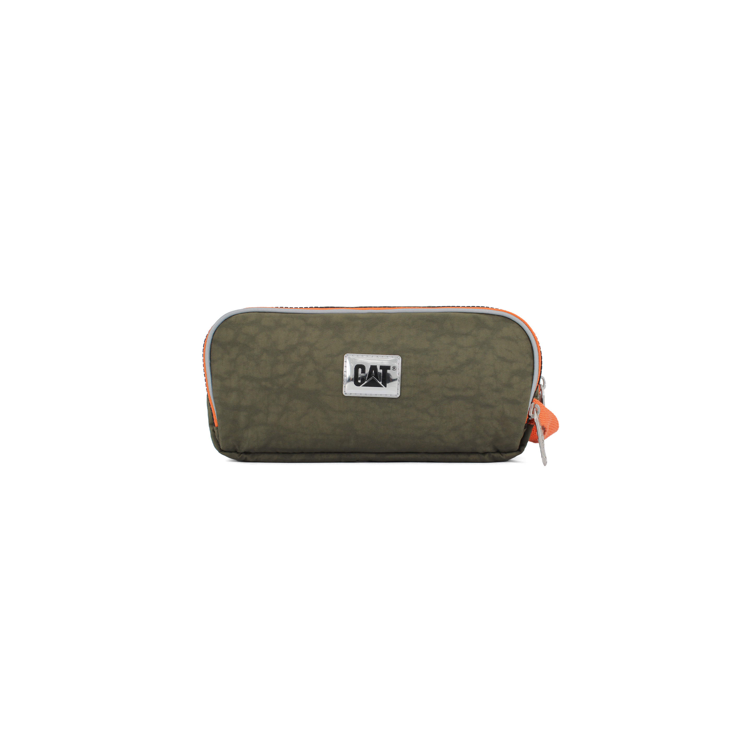 CAT- Pencil Case,Pencil Case,1.5L,Green/Orange Color,100% Polyester