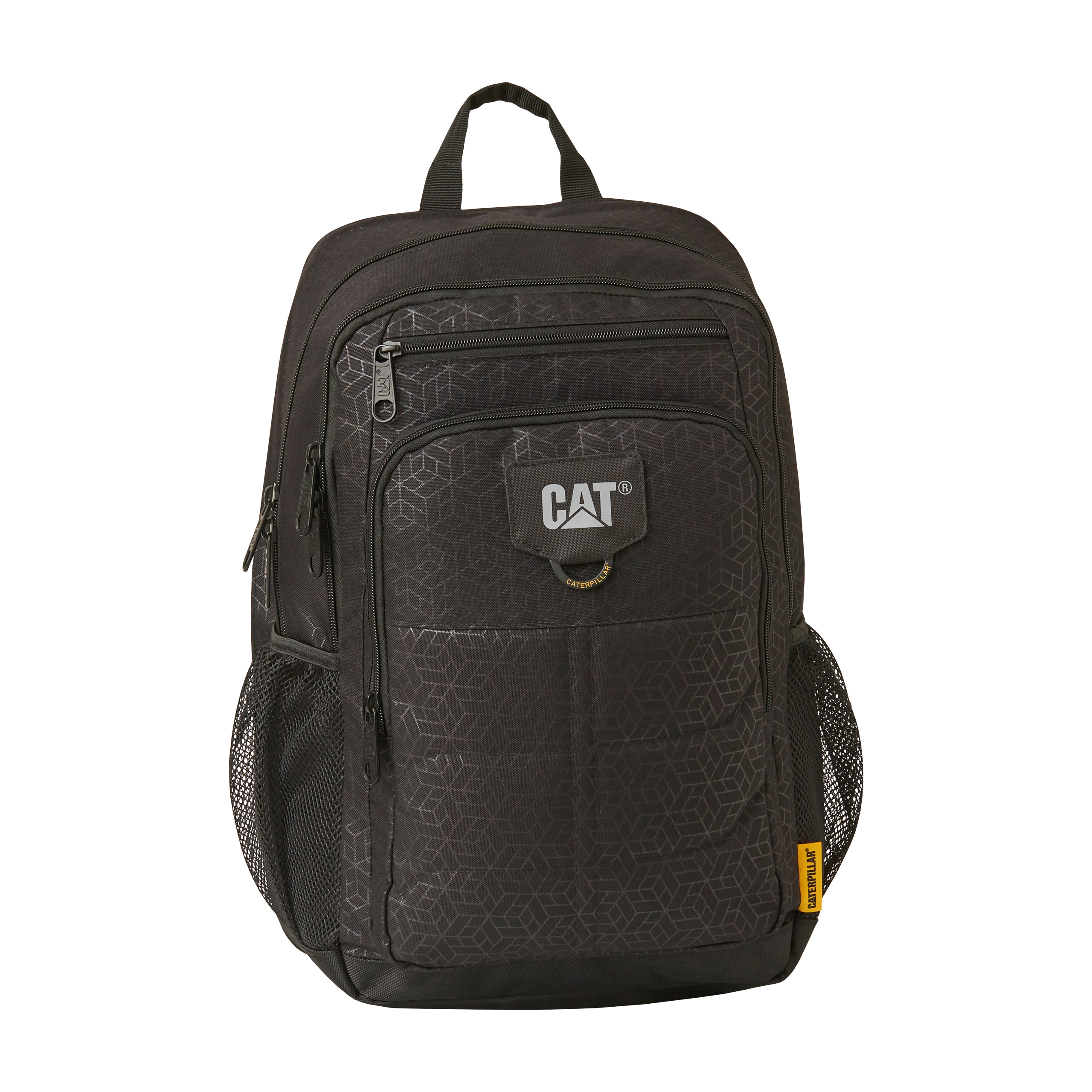 Cat-Backpack Black Heat Embossed
