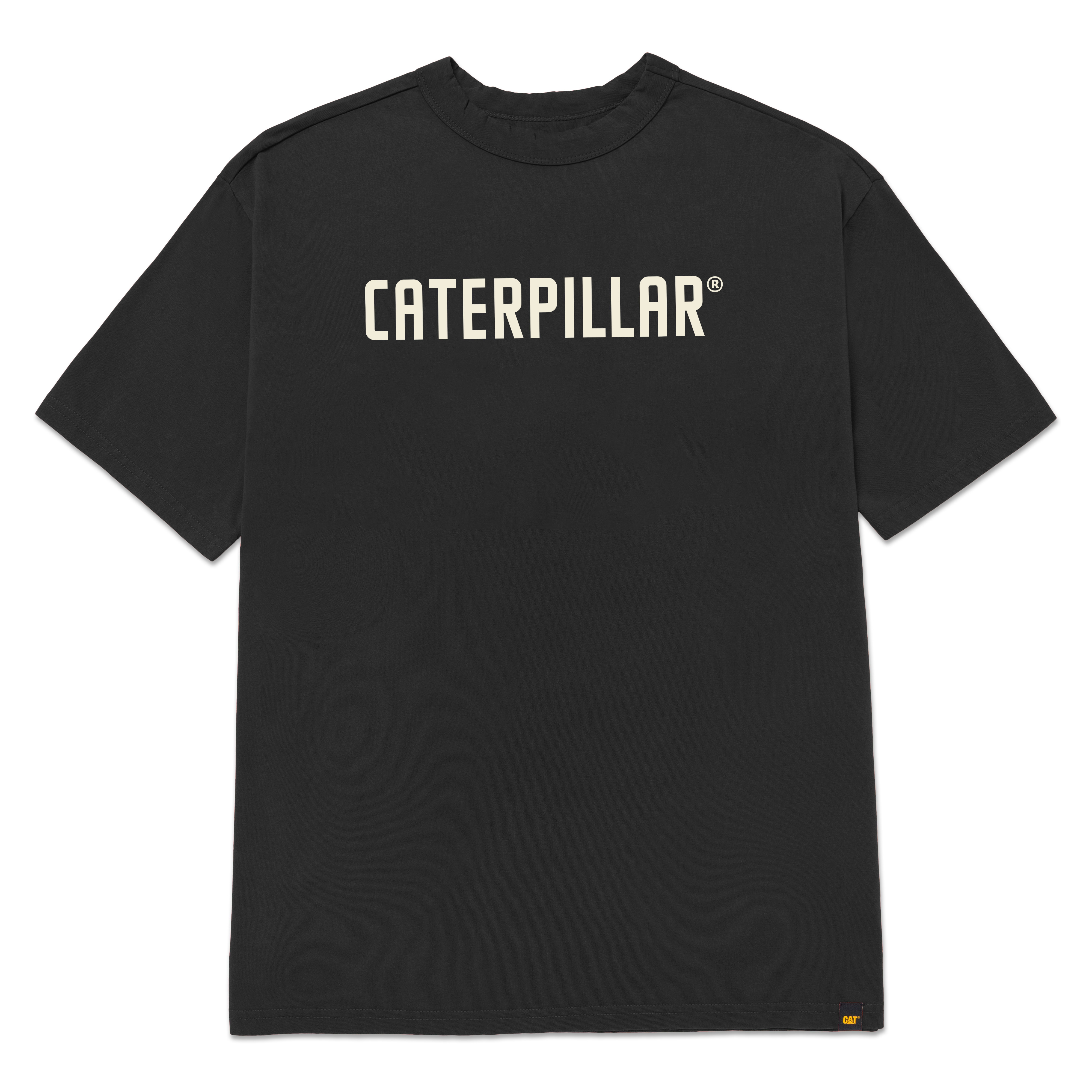 CAT-Caterpillar Puff Print Tee For Men